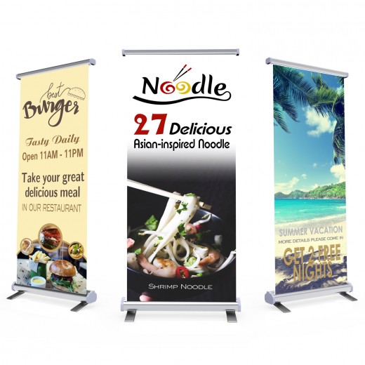 Popup Banner and Stand